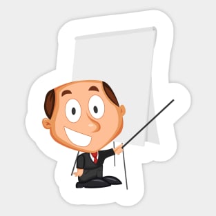 businessman Sticker